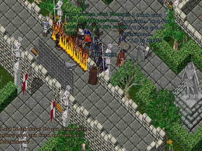 As in every Ultima, there is atleast one way to slay Lord British
http://www.aschulze.net/ultima/stories9/beta.htm
